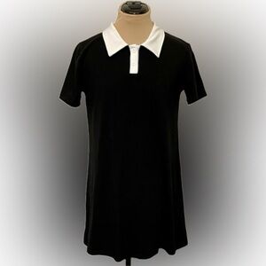 Romwe Polo Style Mini Dress